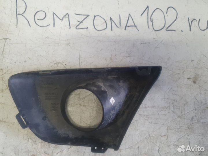 Накладка птф передняя левая Renault Duster