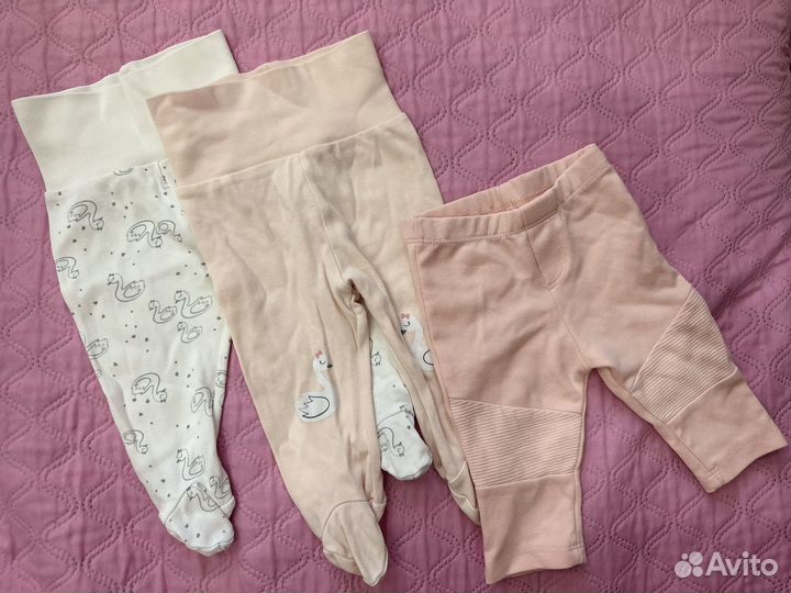 Вещи на девочку 0-3 м пакетом carter's waikiki c&a