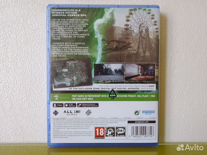 Новый диск Ps5 Chernobylite