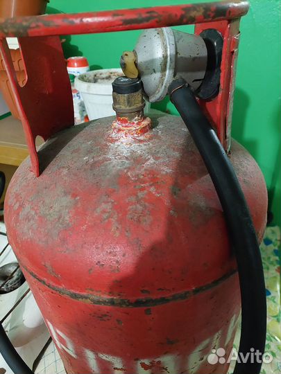 Плита газовая б/у с балоном 27л