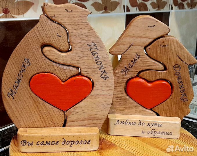 Деревянные пазлы,деревянные фигурки