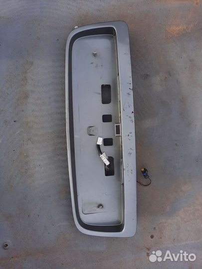 Накладка номерного знака nissan primera p12