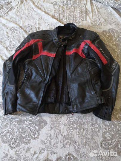 Мотокуртка кожаная мужская iXS