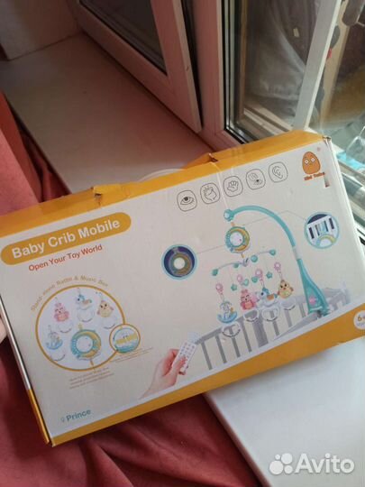 Мобиль на кроватку Mini Tudou