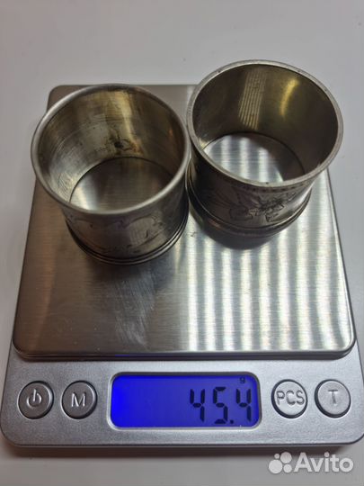 Кольца для салфеток серебро