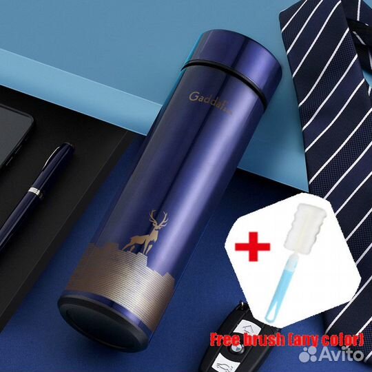 Термос умный с датчиком температуры