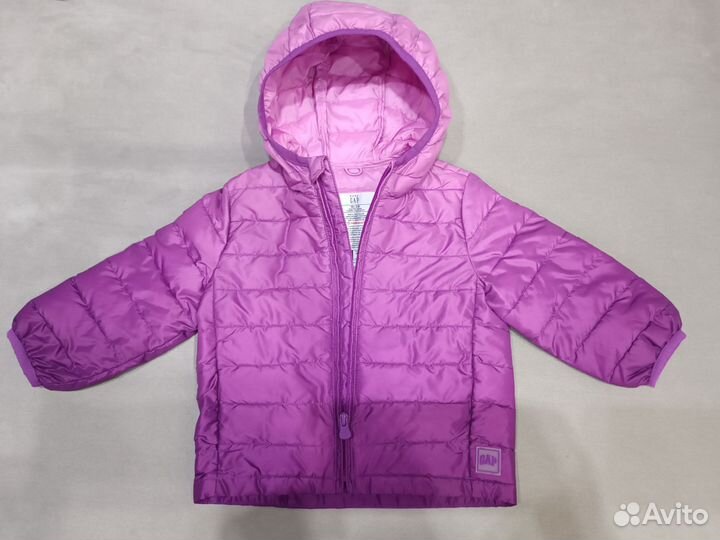 Куртка ветровка для девочки GAP 18 24 1.5 2 года