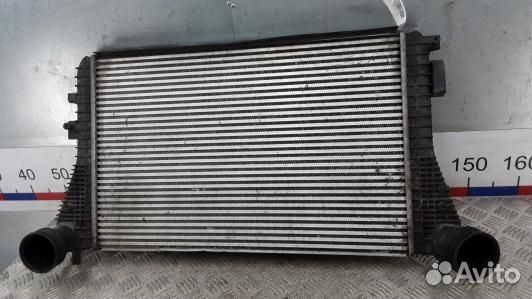 Радиатор интеркуллера skoda octavia A5 (EDN19KC01)
