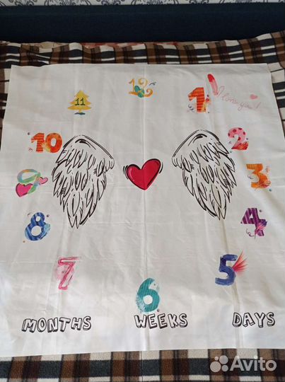 Пеленка для фотосессии новорожденного