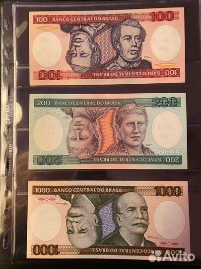 Банкноты весь мир набор 1