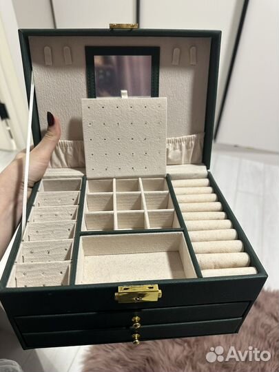 Шкатулка для украшений большая