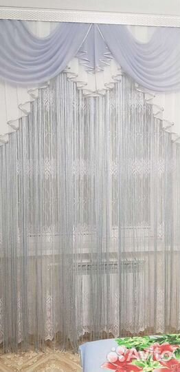 Занавеска-бахрома (2 шт.)