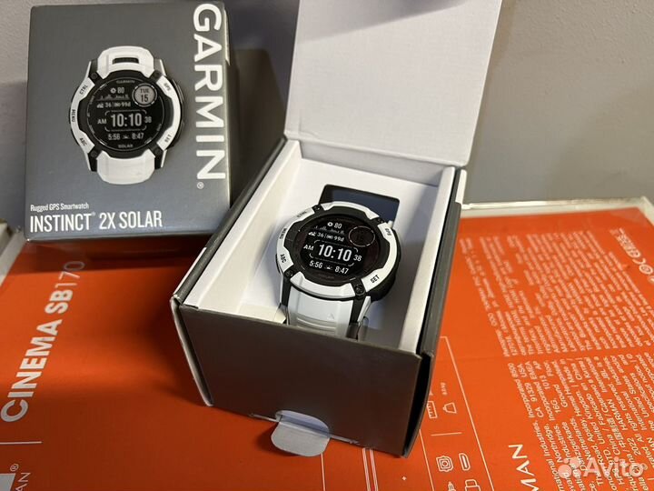 Garmin Instinct 2X Solar White Смарт - часы