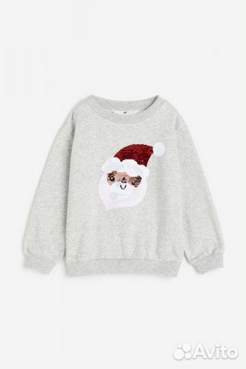 Свитшот новый новогодний HM 134-140