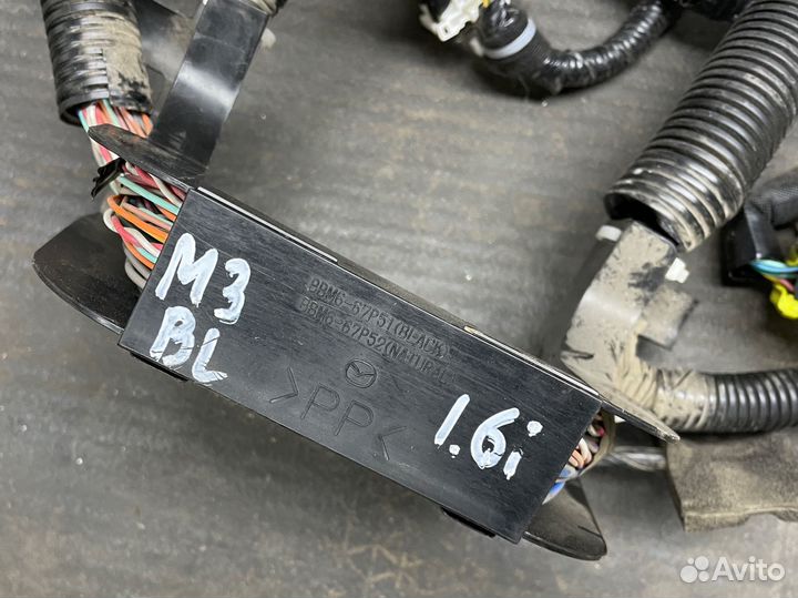 Проводка / Коса салона (торпеды) Mazda 3 BL 1.6