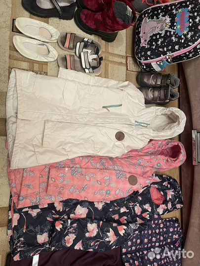 Вещи пакетом на девочку р-р 116 - 146