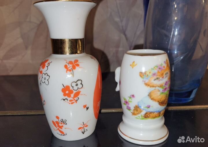 Вазы для цветов, зубочисток и 