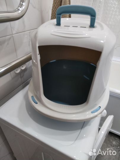 Кошачий туалет закрытый