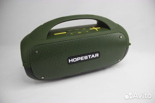 Мощная портативная колонка с микрофоном