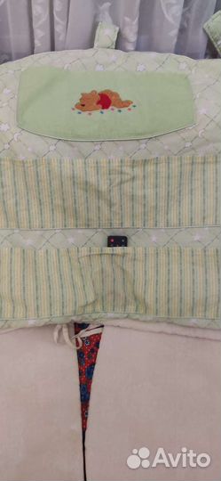 Бортики в детскую кроватку