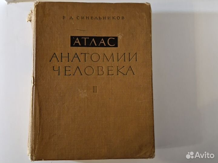 Атлас анатомии человека Синельников.Том 2, 1966