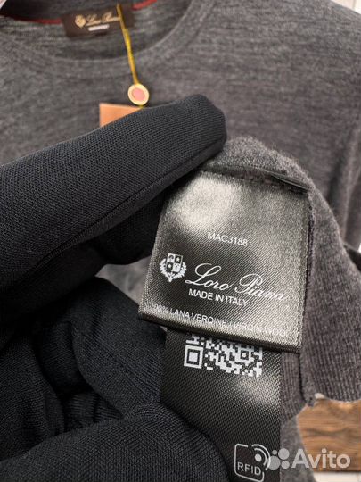 Свитер Loro Piana сер