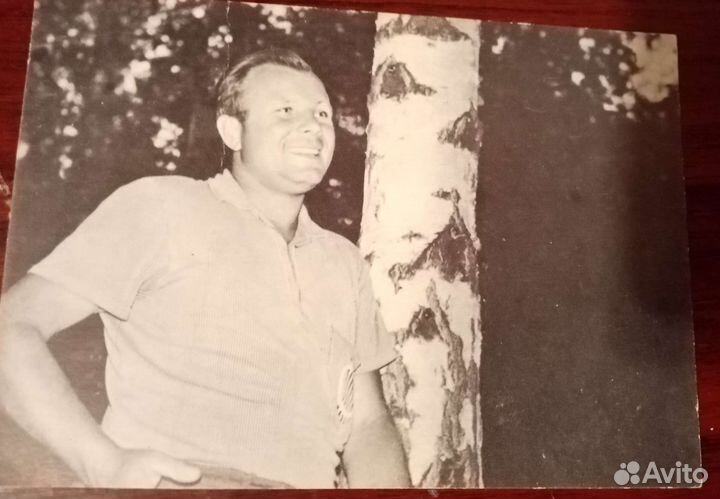 Открытка Ю. Гагарин СССР