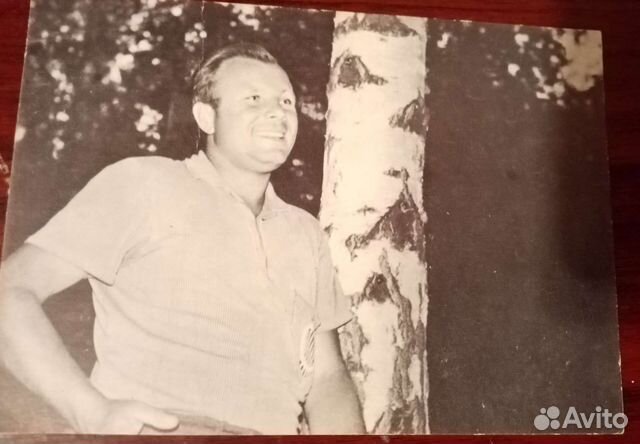 Открытка Ю. Гагарин СССР