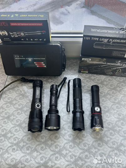 Фонари разные для рыбалки охоты и туризма