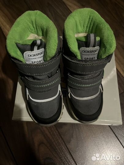 Зимние ботинки для мальчика 25