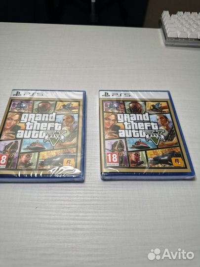 Диск Gta 5 для ps5