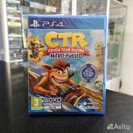 Crash Team Racing Nitro-Fueled PS4 (новый)