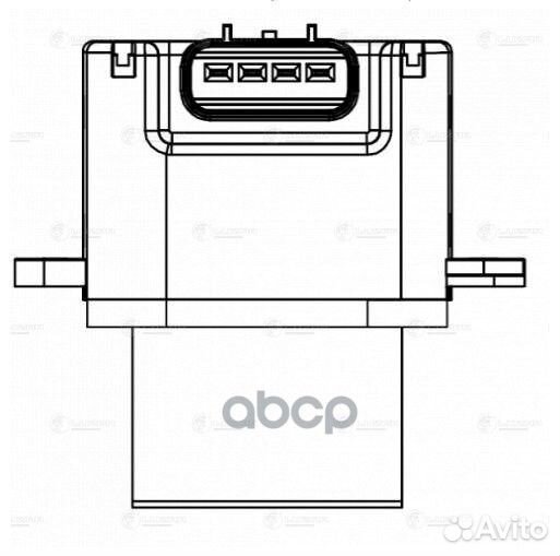 Резистор э/вент. отоп. для а/м Nissan Pathfinde