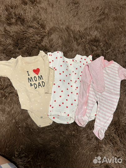 Одежда для девочки пакетом 62 68