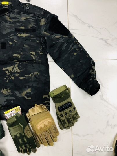 Костюм Тактический ACU черный Мультикам