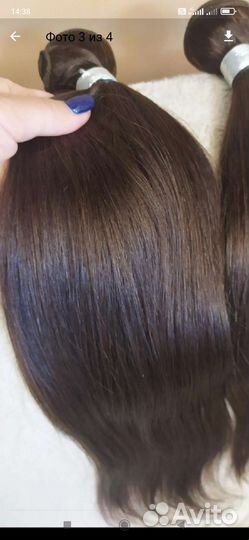 Натуральный тресс 53см, 50 и 49 см новые