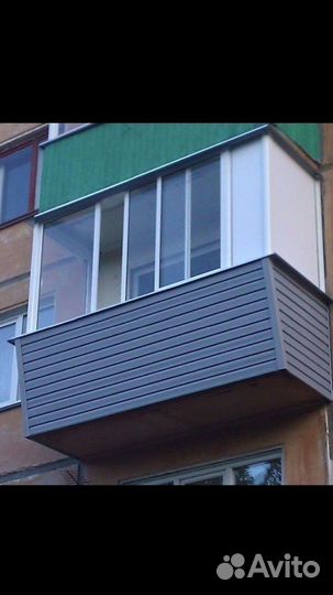 Пластиковые балконы собственное производств