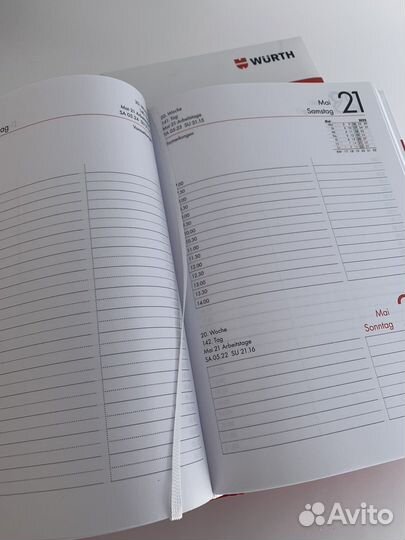 Wurth ежедневник датированный А5 2022