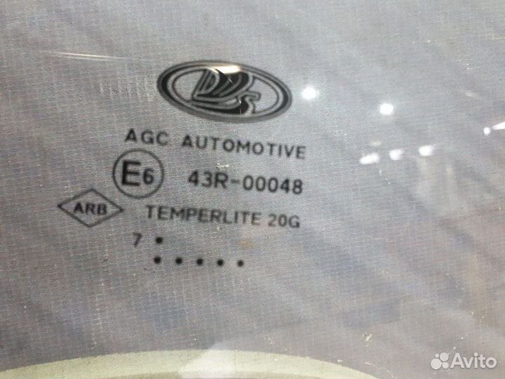 Стекло боковое двери LADA xray Прав