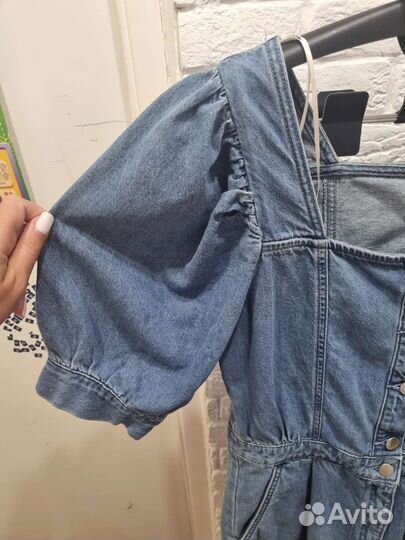 Джинсовый комбез HM новый
