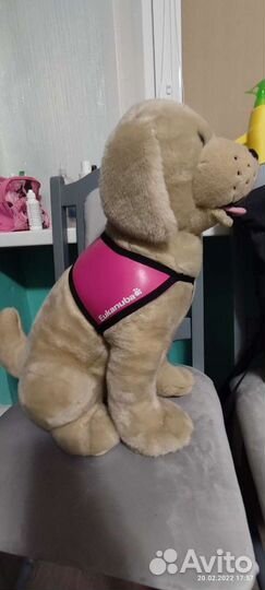 Мягкая игрушка собака лабрадор