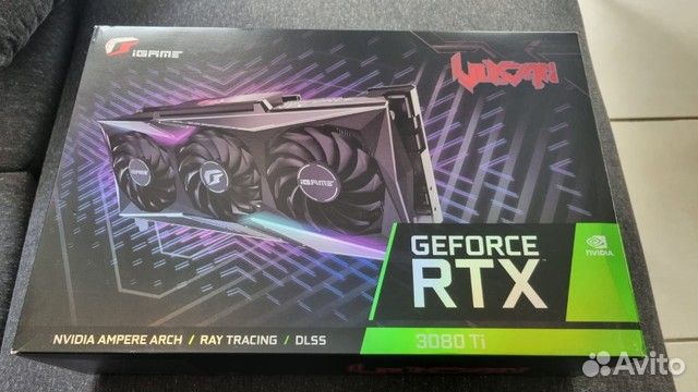 Rtx 3080ti vulcan новая (распакованная)