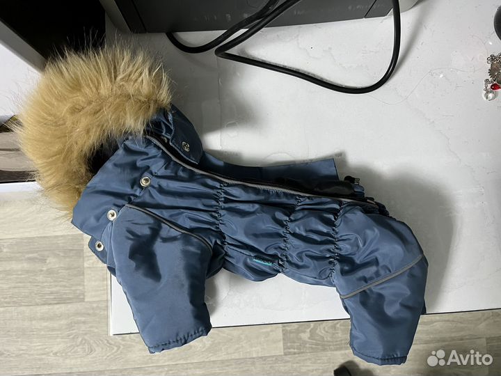 Комбенизон зимний для собак мелких пород