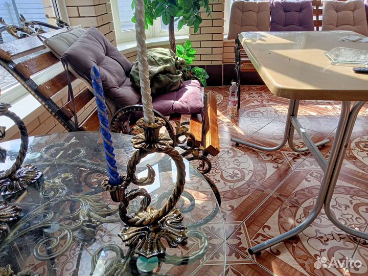 Подсвечник кованый