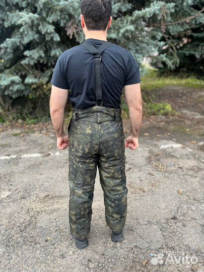 Костюм зимний утепленный для охоты для рыбалки-40