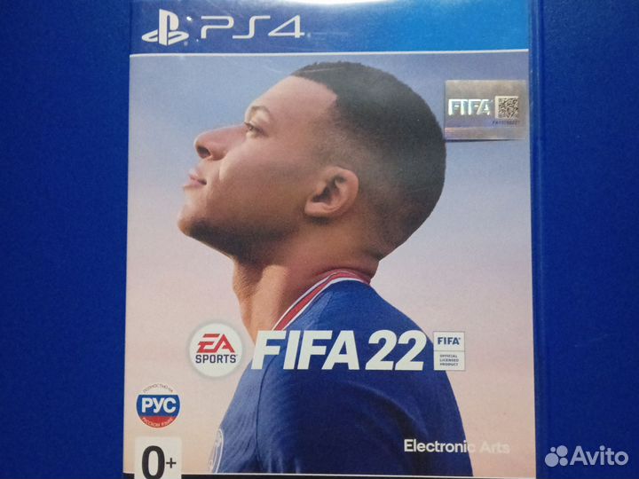 FIFA 22 ps4 диск полностью на русском