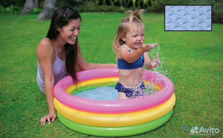 Детский надувной бассейн