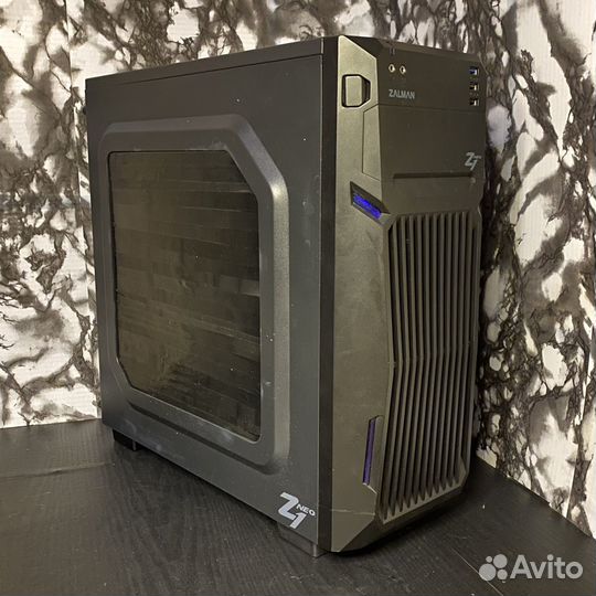 Игровой корпус Zalman Z1 neo ATX (+3 вертушки)