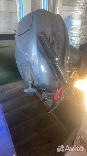 Лодка солар 350, sharmax 9,9(15), эхолот