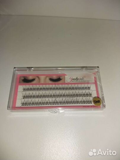 Накладные пучковые ресницы